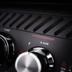 SANTOS S-418 All Black | Seiten- & Heckbrenner | Komplett Schwarz Inkl. Drehspieß, Rostheber & Silikonablage -Santos Grills Verkaufsladen 0fc677fb703f4035d079fb8de72088ad