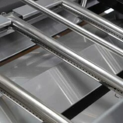 SANTOS Free P-610 Einbaugrill, Edelstahl, Inkl. Gussplatte Und Drehspieß -Santos Grills Verkaufsladen 131ec4c4592acc9df8ad01753c522845