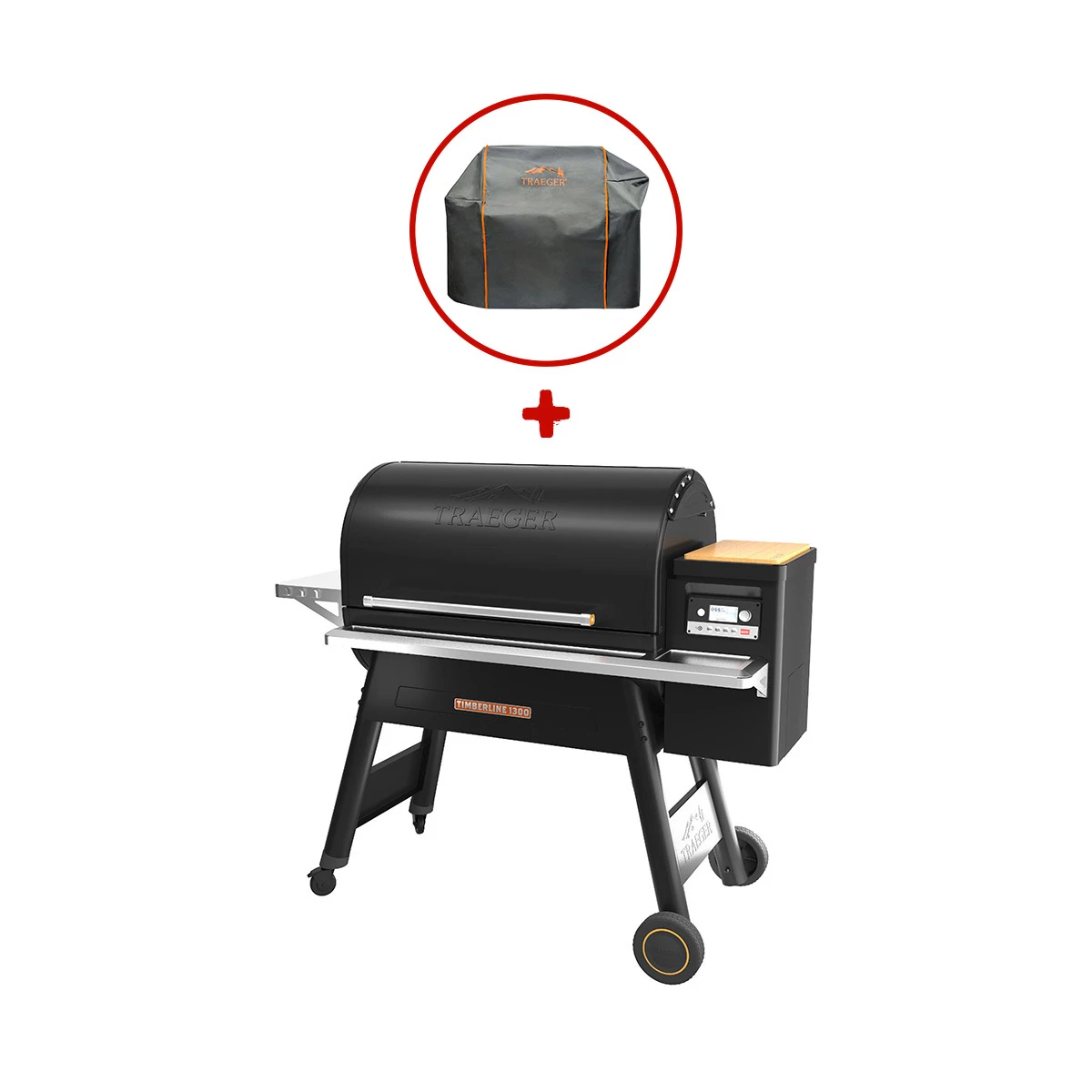 Traeger Pelletgrill Timberline 1300, Schwarz Inkl. Abdeckhaube 4 Traeger Pelletgrill Timberline 1300, Schwarz Inkl. Abdeckhaube – Bild 2