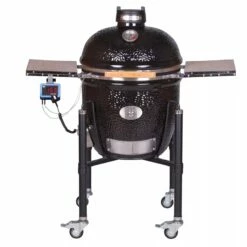 Monolith Classic BBQ Guru Pro 2.0 Inkl. Gestell & Seitentische, Schwarz + DigiQ DX3 -Santos Grills Verkaufsladen 32005a05b4d1389240bbd26a85f3b673