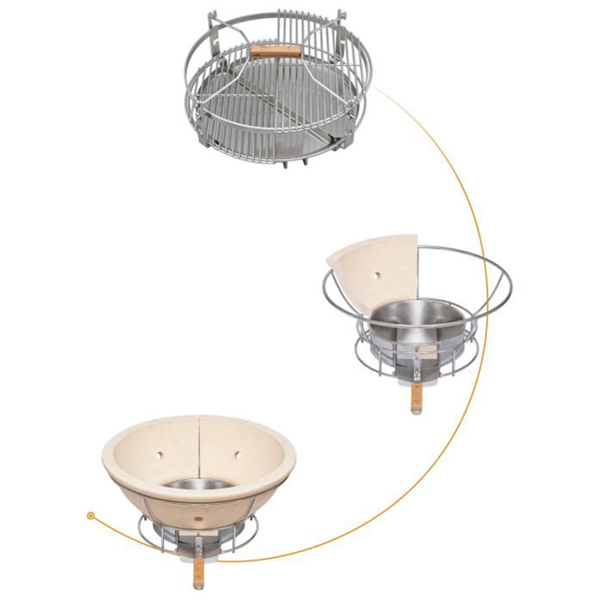 Monolith Avantgarde Classic Inkl. Unterwagen, Schwarz 3 Monolith Avantgarde Classic Inkl. Unterwagen, Schwarz