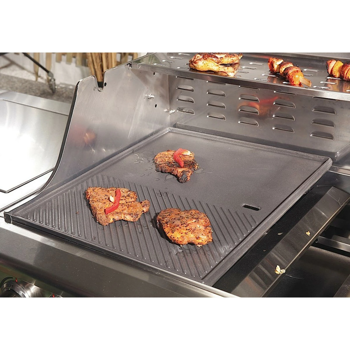 SANTOS Steakplatte/Griddleplatte Für Alabama & P-Serie 4 SANTOS Steakplatte/Griddleplatte Für Alabama & P-Serie – Bild 2