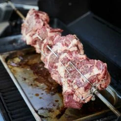 SANTOS S-418 Black Drehspieß Edition, Edelstahlroste, Inkl. Seiten- & Heckbrenner -Santos Grills Verkaufsladen 6499c7e1d8a39f5c7f41670f3449fe1f