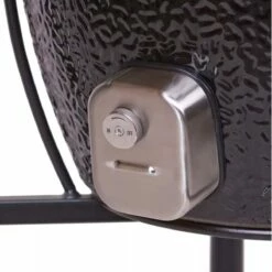 Monolith Classic BBQ Guru Pro 2.0 Inkl. Gestell & Seitentische, Schwarz + DigiQ DX3