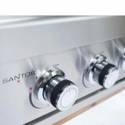 SANTOS Free P-610 Einbaugrill, Edelstahl, Inkl. Gussplatte Und Drehspieß -Santos Grills Verkaufsladen ab2e3fb1117499282c8635f35a494db5