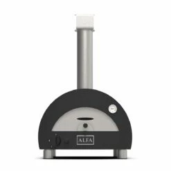 Alfa Forni Pizzaofen Moderno Portable, Gas, Ardesia Grau
