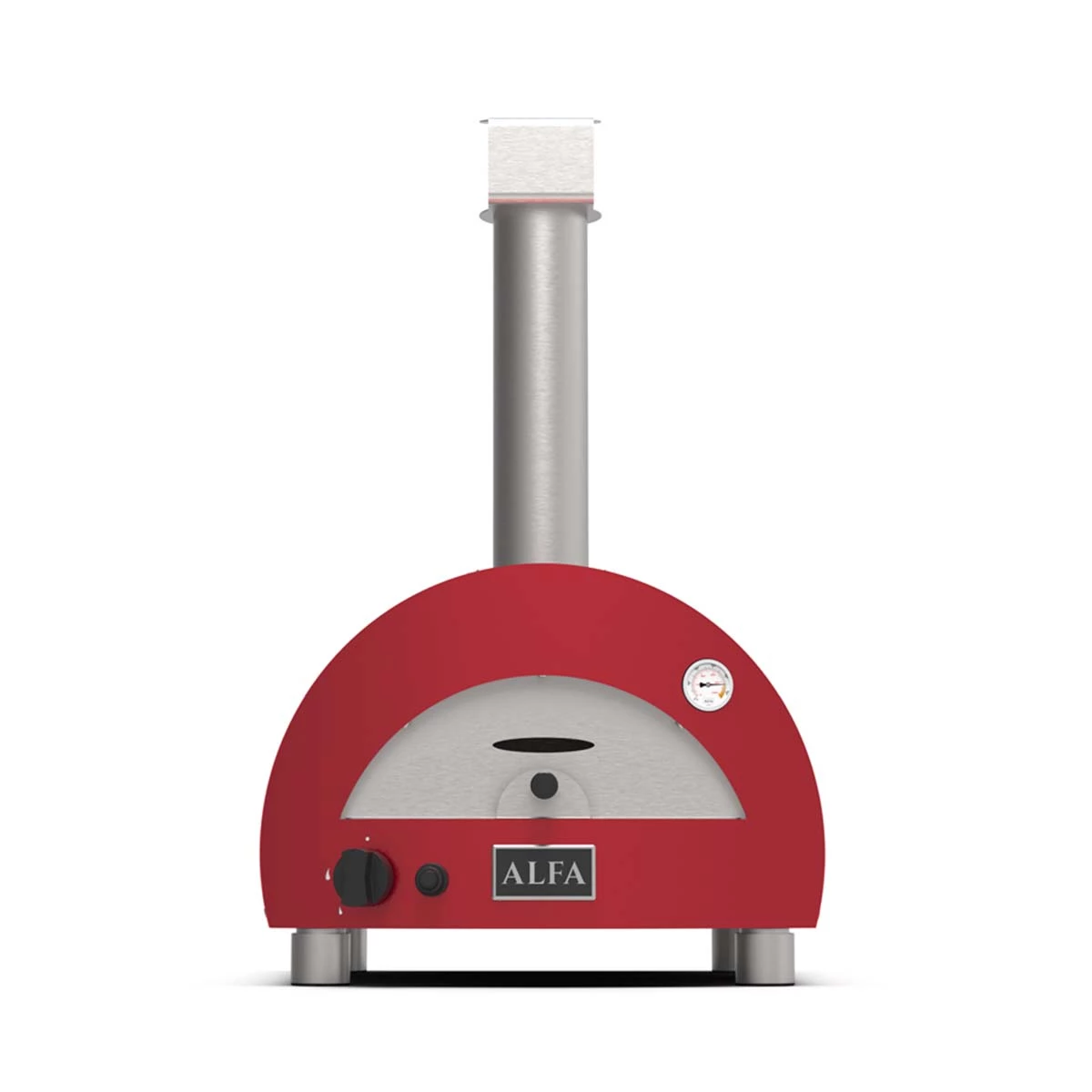 Alfa Forni Pizzaofen Moderno Portable, Gas, Antik Rot 3 Alfa Forni Pizzaofen Moderno Portable, Gas, Antik Rot