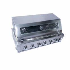 SANTOS Free P-610 Einbaugrill, Edelstahl, Inkl. Gussplatte Und Drehspieß -Santos Grills Verkaufsladen ba961d93631e144bcf277df22c62861b