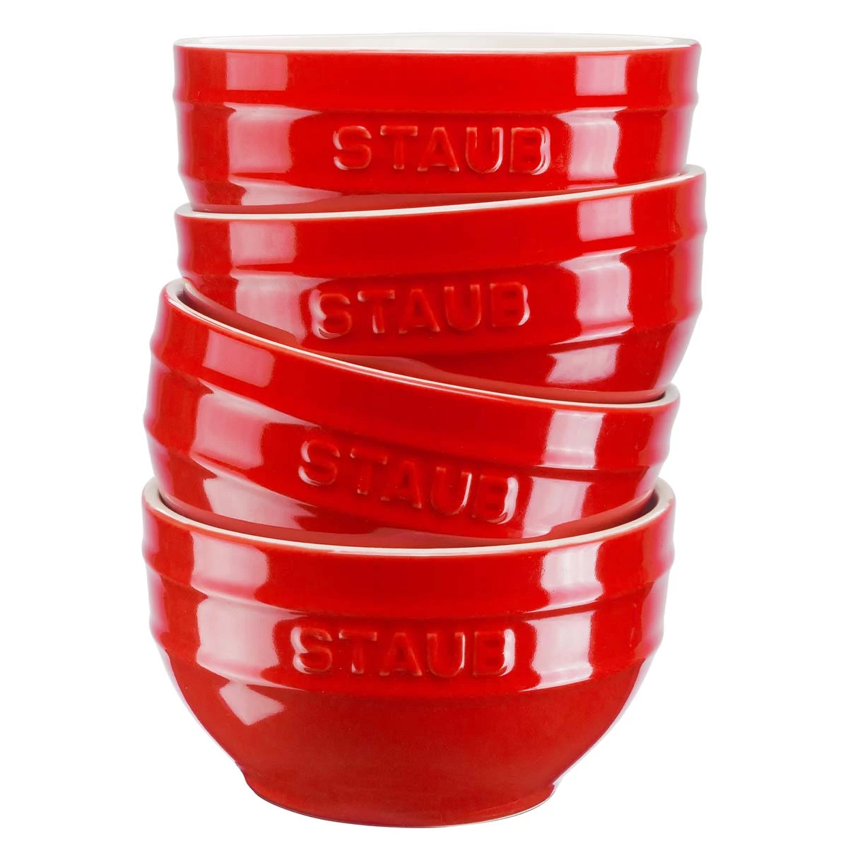 STAUB Schüsselset, 4-tlg, Kirsch-Rot, 700ml 3 STAUB Schüsselset, 4-tlg, Kirsch-Rot, 700ml