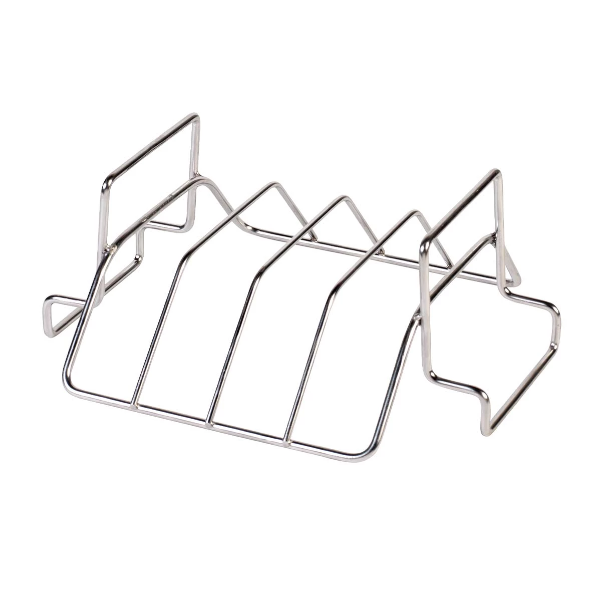 Big Green Egg 2-in-1 Braten- & Rippchenhalter, Edelstahl 3 Big Green Egg 2-in-1 Braten- & Rippchenhalter, Edelstahl