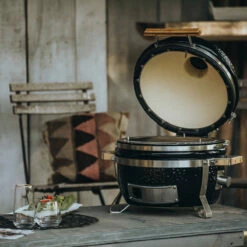 Monolith ICON Mit Gestell, Schwarz -Santos Grills Verkaufsladen cf82f14e98f0e04b9aabc7ab2cc3dd79