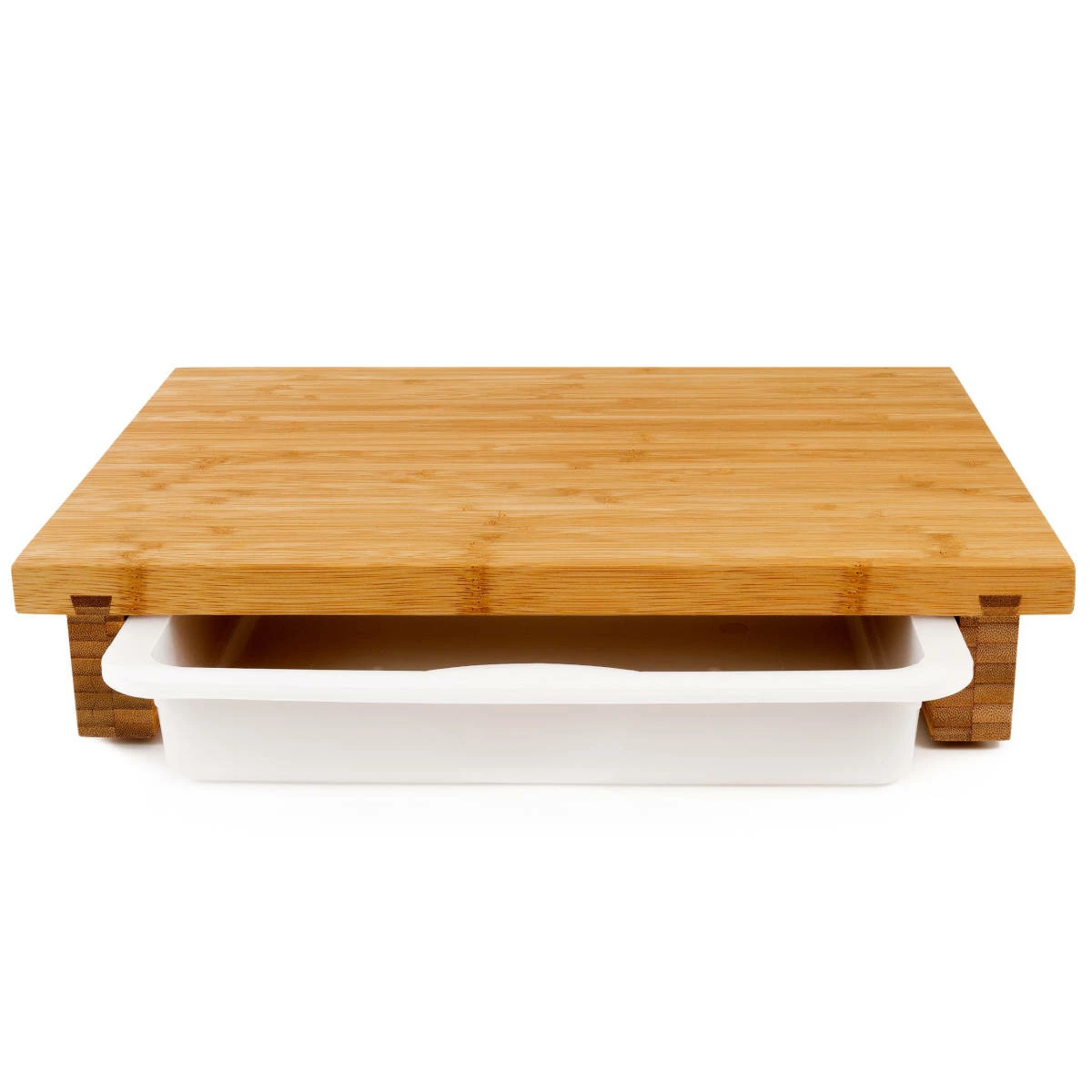 Cleenbo Classic Schneidebrett Bambus Mit Kunststoffwanne 8 Cleenbo Classic Schneidebrett Bambus Mit Kunststoffwanne – Bild 6