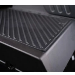 SANTOS S-418 All Black | Seiten- & Heckbrenner | Komplett Schwarz Inkl. Drehspieß, Rostheber & Silikonablage -Santos Grills Verkaufsladen f91450804903450a7f12e50254806b12