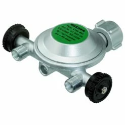 GOK Gasregler 1kg/h 29(30)mbar PS16bar KLF X 2-Abg. G1/4LH-KN