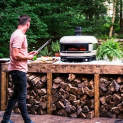Gozney Dome Dual-Fuel Pizzaofen, Olivgrün -Santos Grills Verkaufsladen gozney dome dual fuel pizzaofen fdb1b4d61810dad22e63273295e8bb30