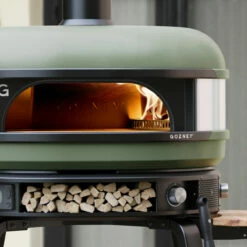 Gozney Dome Dual-Fuel Pizzaofen, Olivgrün -Santos Grills Verkaufsladen gozney dome dual fuel pizzaofen olivgruen 9fa52dd5cdfba9c718940dc4d74fa880
