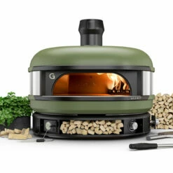 Gozney Dome Dual-Fuel Pizzaofen, Olivgrün -Santos Grills Verkaufsladen gozney dome dual fuel pizzaofen olivgruen abfb4e8859b901b7e82fe3e303059499