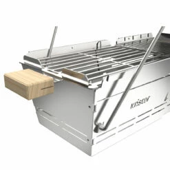 Knister Grill Premium – Tragbarer Holzkohlegrill Aus Edelstahl -Santos Grills Verkaufsladen knister grill premium tragbarer holzkohlegrill aus edelstahl 13fa203d8e624f98fcd41f197b04320a