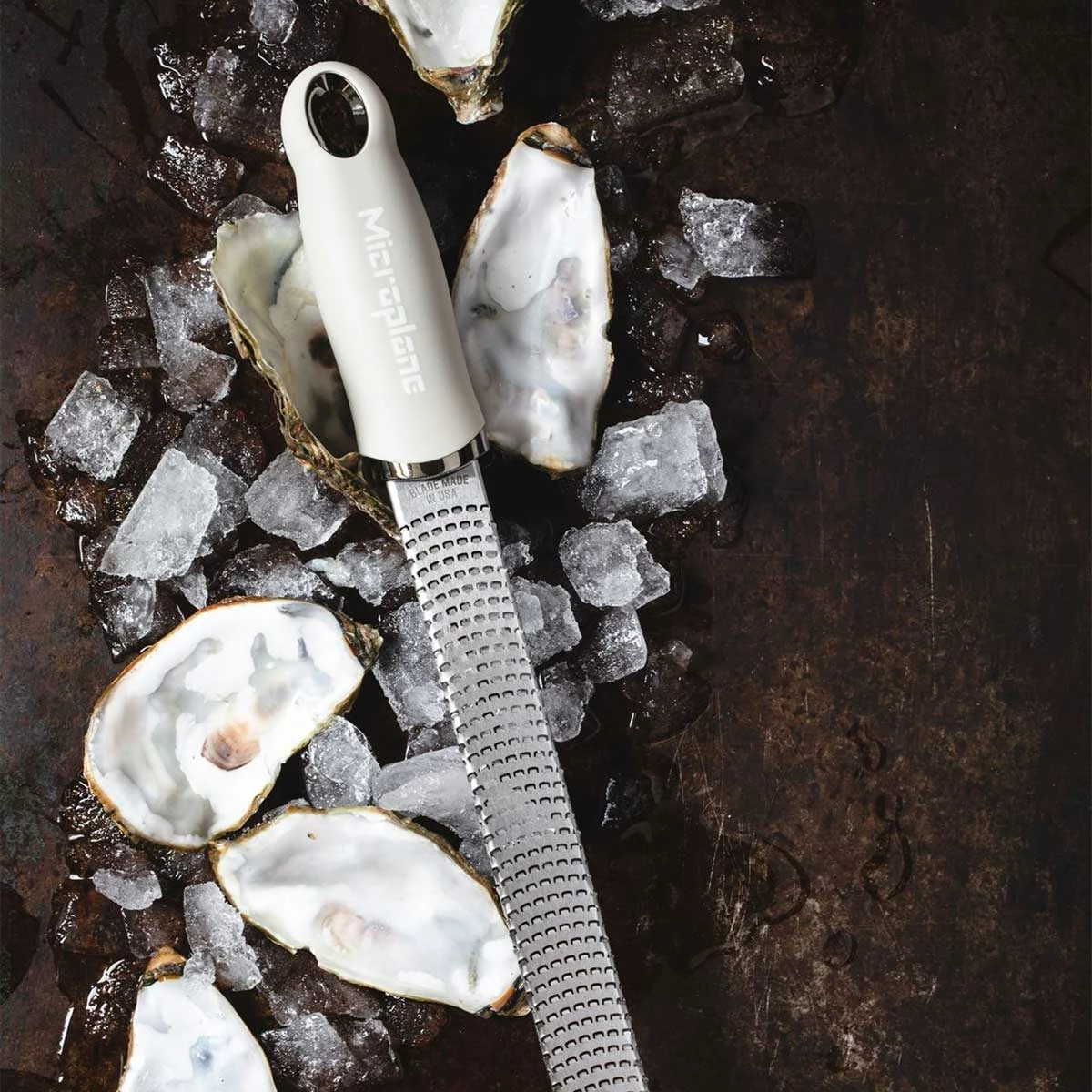 Microplane Premium Reibe / Zester, Kaschmir Beige 4 Microplane Premium Reibe / Zester, Kaschmir Beige – Bild 2