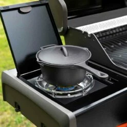 Napoleon Rogue 425 Mit Heck- & Seitenbrenner Inkl. Drehspieß, Schwarz -Santos Grills Verkaufsladen napoleon rogue 425 mit heck und seitenbrenner schwarz inkl drehspie d2c089411820b356efdec09d3f08aedf