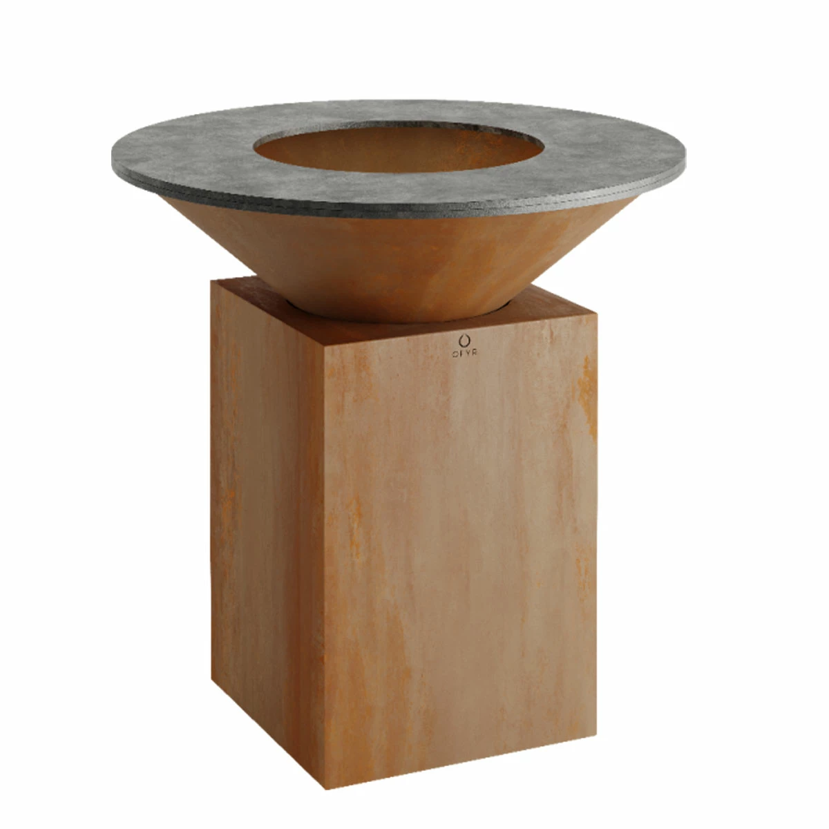 OFYR Feuerplatte Classic Corten 100 3 OFYR Feuerplatte Classic Corten 100