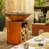 OFYR Feuerplatte Classic Storage Corten 100 -Santos Grills Verkaufsladen ofyr feuerschale classic storage corten 100 c2e88289018eb17797f8bf4caac79fd3