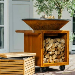 OFYR Feuerplatte Classic Storage Corten 100 PRO -Santos Grills Verkaufsladen ofyr feuerschale classic storage corten 100 pro 7ebfb244e3aa299ab4461d3dffff1ef0