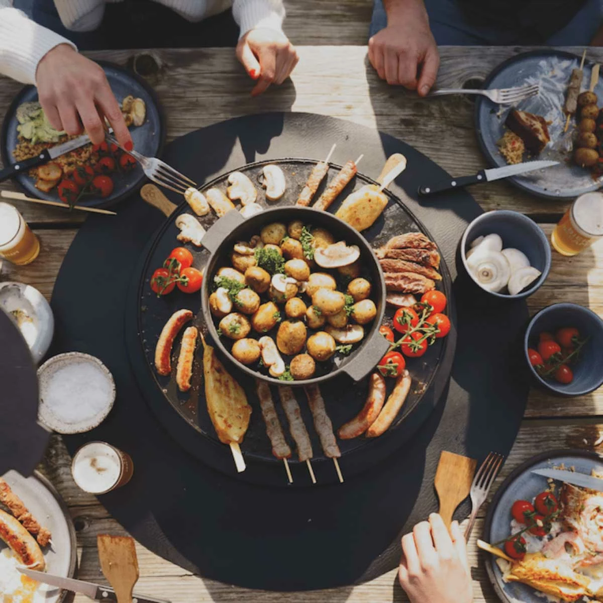 OFYR Tabl'O Placemat Black Platzset 3 OFYR Tabl'O Placemat Black Platzset