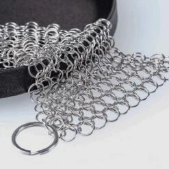 SANTOS Ringreiniger Für Guss- Und Schmiedeeisen -Santos Grills Verkaufsladen ringreiniger lappen aus ringen zum reinigen von gusseisen dc787baf6e958345a1149e8cade75e69