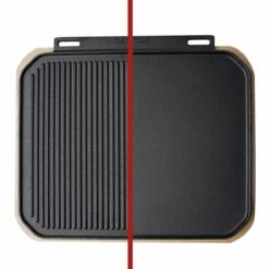 SANTOS Wende-Gussplatte Mit Holzuntersetzer Und Abnehmbaren Griffen 40 X 32 X 1,9 Cm -Santos Grills Verkaufsladen s wende gussplatte mit holzuntersetzer und abnehmbaren griffen 40 cm x 32 25 cm x 1 9 cm 1299fd58266391b0b423378b8fb504b0