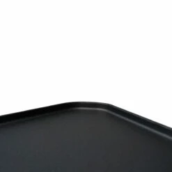 SANTOS Wende-Gussplatte Mit Holzuntersetzer Und Abnehmbaren Griffen 40 X 32 X 1,9 Cm