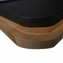 SANTOS Wende-Gussplatte Mit Holzuntersetzer Und Abnehmbaren Griffen 40 X 32 X 1,9 Cm -Santos Grills Verkaufsladen s wende gussplatte mit holzuntersetzer und abnehmbaren griffen 40 cm x 32 25 cm x 1 9 cm b66e816de74a2e8295711067a25fd600