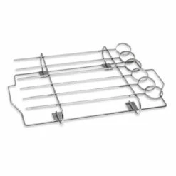 SANTOS 6-teiliges Schaschlik-Set Mit Gestell, Edelstahl -Santos Grills Verkaufsladen santos 6 teiliges schaschlik set mit gestell edelstahl bd28e688a1c027628fd31ae4d3e0dcb4