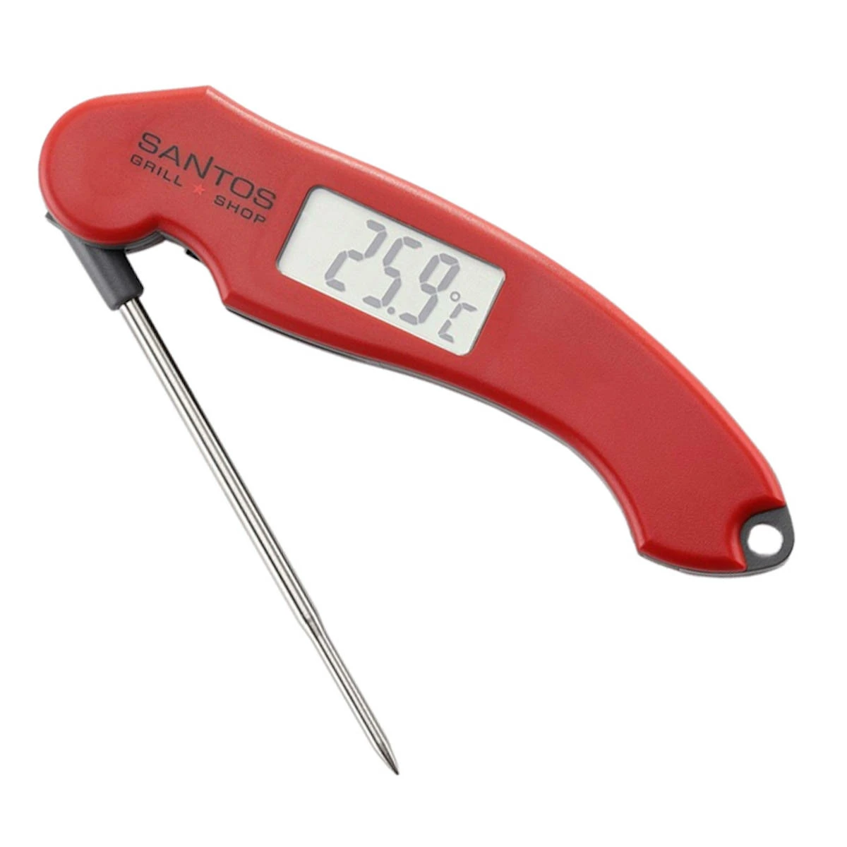 SANTOS BBQ Thermometer Klappbar, Digital-Grillthermometer 4 SANTOS BBQ Thermometer Klappbar, Digital-Grillthermometer – Bild 2