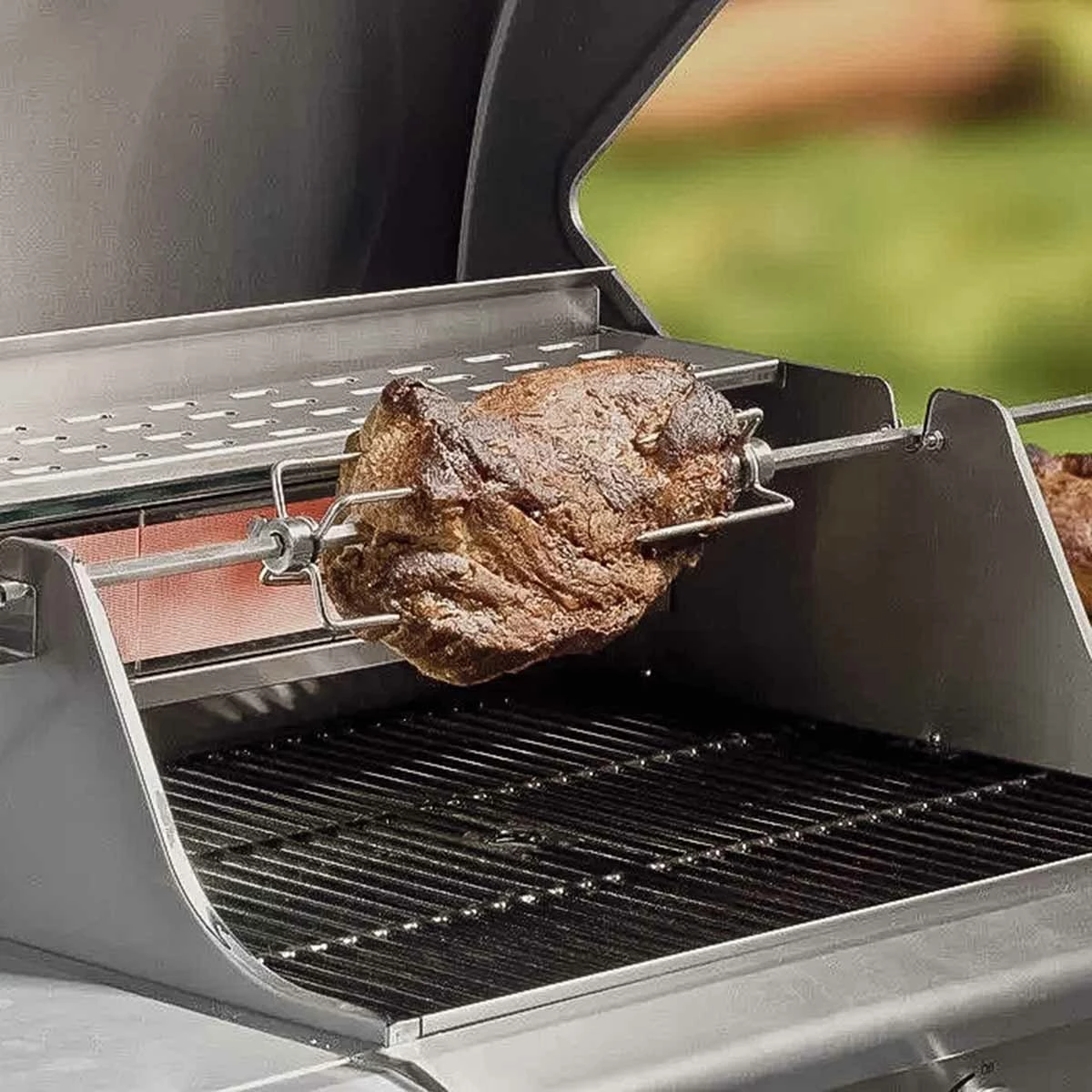 SANTOS Drehspieß Mit Motor M-418, Mali, Fontana, Matumbo 90 Cm 4 SANTOS Drehspieß Mit Motor M-418, Mali, Fontana, Matumbo 90 Cm – Bild 2