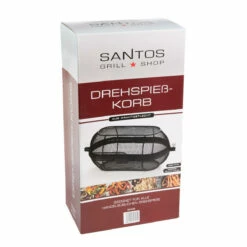 SANTOS Drehspieß Korb Für Drehspieße, Grillkorb, Rund -Santos Grills Verkaufsladen santos drehspie korb fuer drehspie e grillkorb rund a434dd84f164d8179bb41f0cd6a184f2