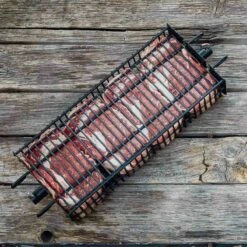 SANTOS Drehspieß-Korb Set Für Drehspieße, Grillkorb, Eckig 18 SANTOS Drehspieß-Korb Set Für Drehspieße, Grillkorb, Eckig -Santos Grills Verkaufsladen santos drehspie korb set drehspie e eckig 251c5a6b6a32d59a9b3676fac1656750