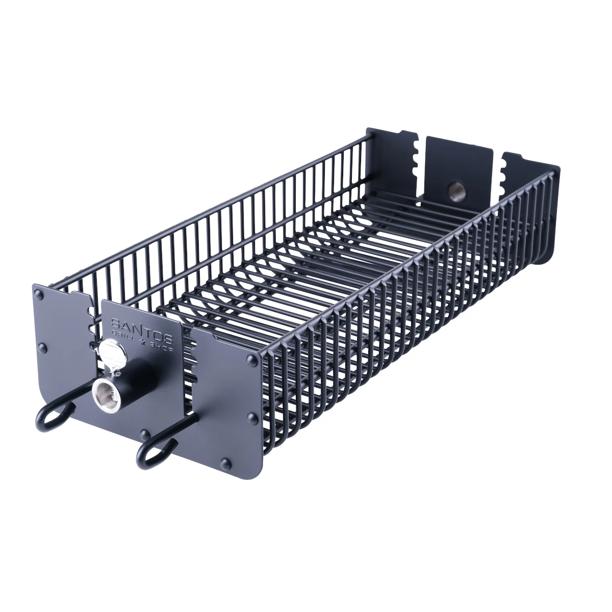 SANTOS Drehspieß-Korb Set Für Drehspieße, Grillkorb, Eckig 9 SANTOS Drehspieß-Korb Set Für Drehspieße, Grillkorb, Eckig – Bild 7