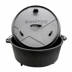 SANTOS Dutch Oven 12qt Mit Füßen -Santos Grills Verkaufsladen santos dutch oven 12qt mit fue en 773a56b66c03c35e9edc76e93f5ed4ae