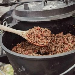 SANTOS Dutch Oven Feuertopf Schmortopf Camp Oven Ca. 8,5 Liter / 9 Qt (ohne Füße) -Santos Grills Verkaufsladen santos dutch oven feuertopf schmortopf camp oven ca 8 liter 9 qt ohne fue e bb48c35ad5410fba7c30cc3aacc5c53a