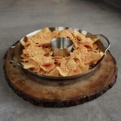 SANTOS Geflügelhalter Hähnchenbräter Gemüsekorb Edelstahl 3-teilig, Ø 30 cm -Santos Grills Verkaufsladen santos edelstahl gefluegelhalter c15d56ac415108fddc5e0c23a64604b3