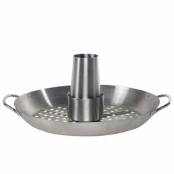 SANTOS Geflügelhalter Hähnchenbräter Gemüsekorb Edelstahl 3-teilig, Ø 30 cm -Santos Grills Verkaufsladen santos edelstahl gefluegelhalter d3e3c5ad5434b0b48a203f0c85ba67da