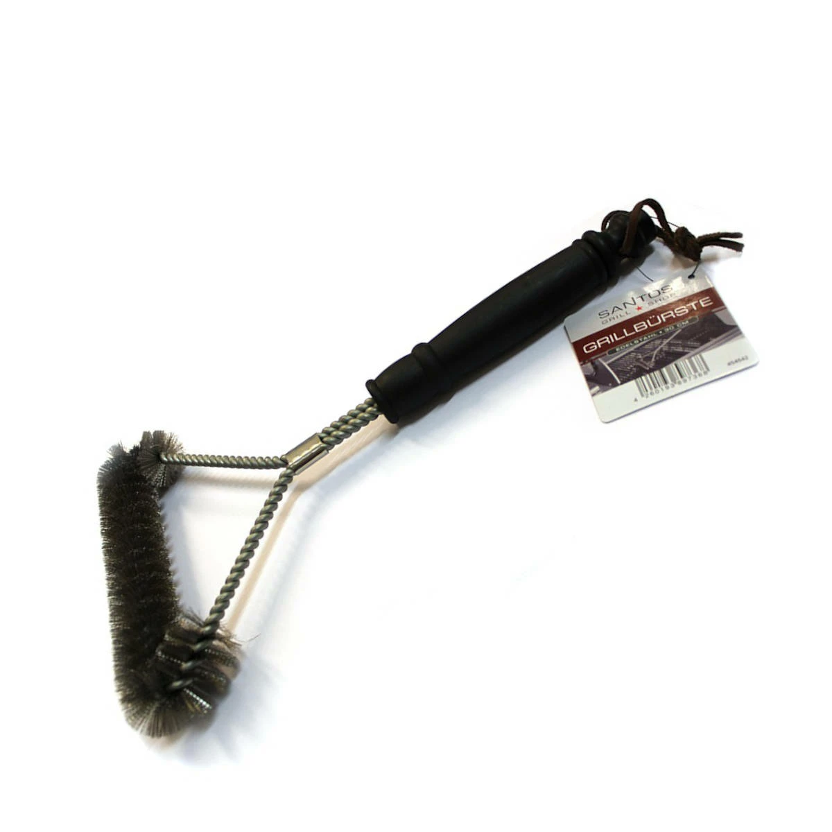 SANTOS Grillbürste, Dreieckig, Edelstahl 30 Cm 3 SANTOS Grillbürste, Dreieckig, Edelstahl 30 Cm