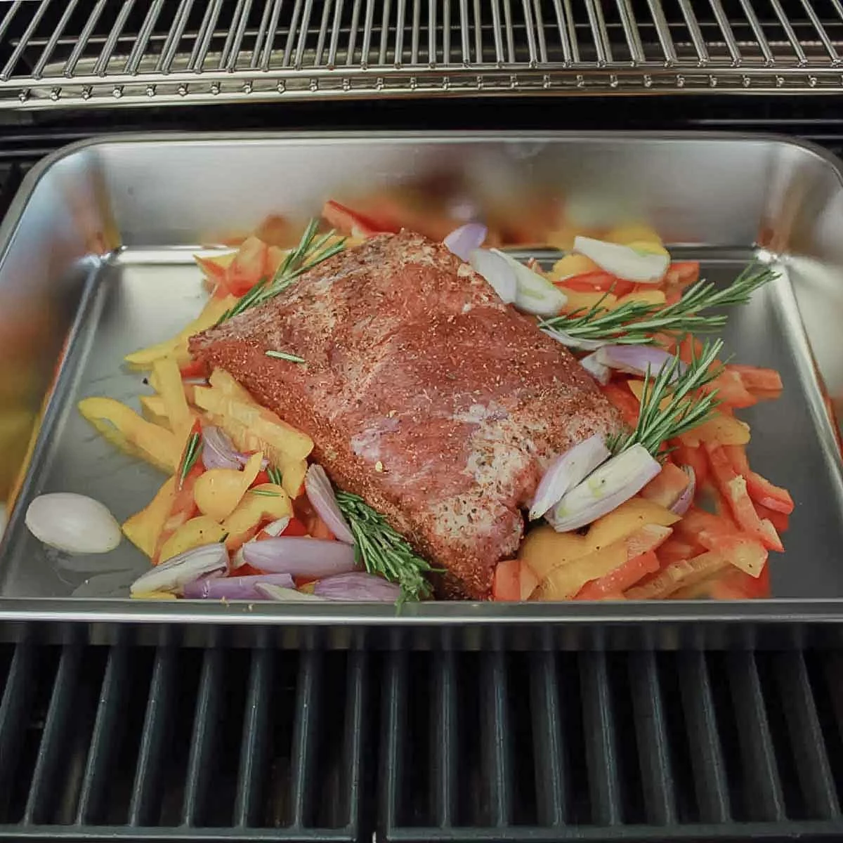 SANTOS Edelstahl Grillschale & Auffangschale, Groß 4 SANTOS Edelstahl Grillschale & Auffangschale, Groß – Bild 2