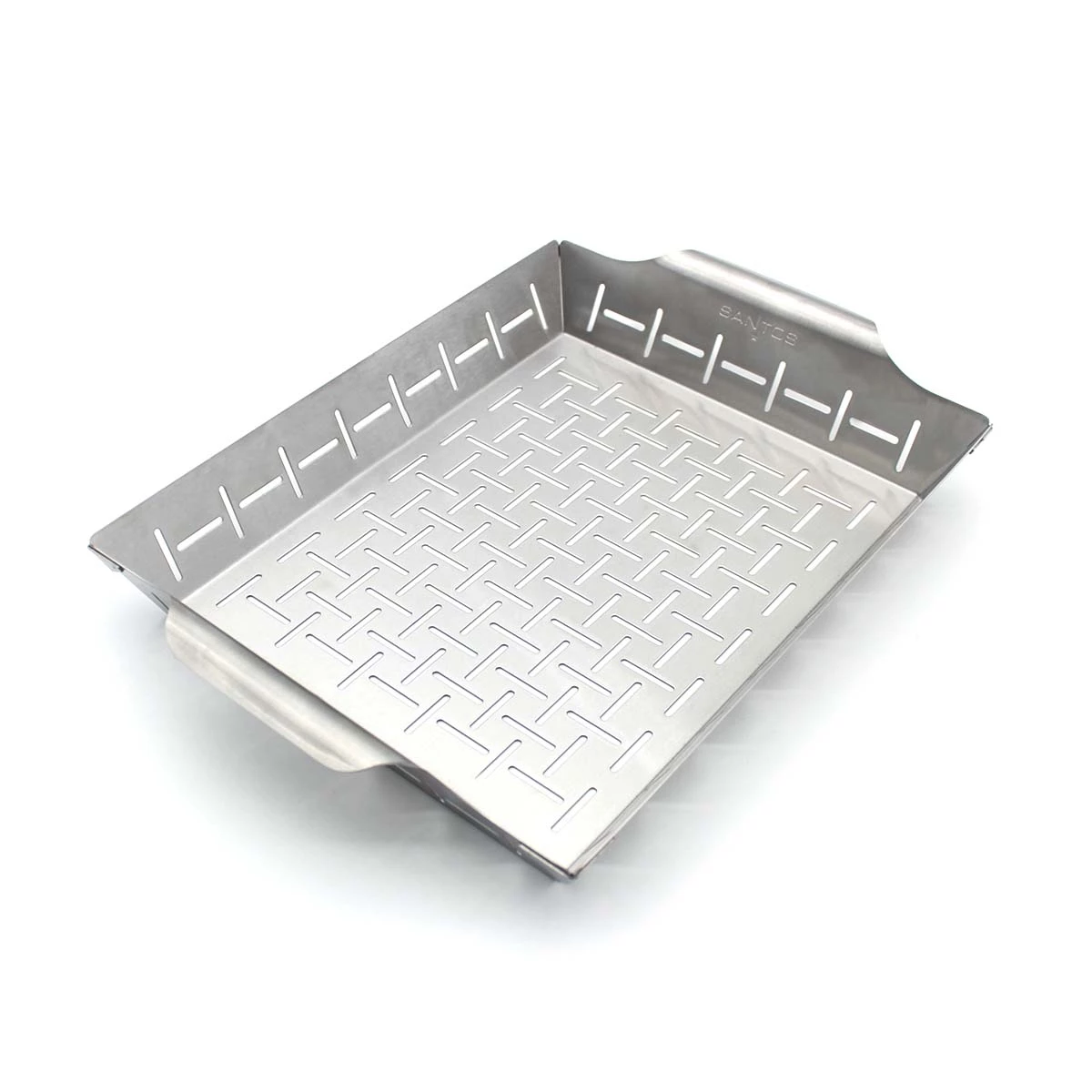 SANTOS Gemüsekorb L / Grillpfanne Edelstahl, 35 X 24,2 cm 8 SANTOS Gemüsekorb L / Grillpfanne Edelstahl, 35 X 24,2 cm – Bild 6