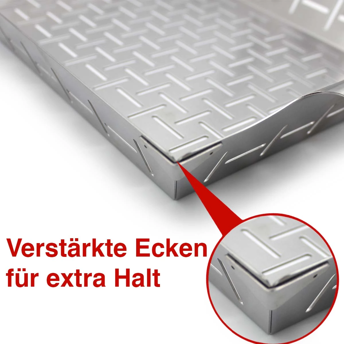 SANTOS Gemüsekorb L / Grillpfanne Edelstahl, 35 X 24,2 cm 5 SANTOS Gemüsekorb L / Grillpfanne Edelstahl, 35 X 24,2 cm – Bild 3