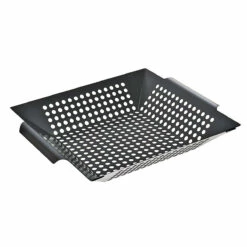 SANTOS Gemüsekorb XL / Grillwok Schwarz, 30,5 X 30,5 cm -Santos Grills Verkaufsladen santos gemuesekorb xl grillwok schwarz 9ca02fe38fb9b7332fc12deb8adf694b