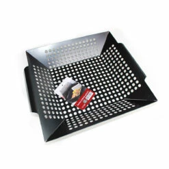 SANTOS Gemüsekorb XL / Grillwok Schwarz, 30,5 X 30,5 cm -Santos Grills Verkaufsladen santos grillwok schwarz 30 5 x 30 5 3d541e364b297085019eba7361340b2c