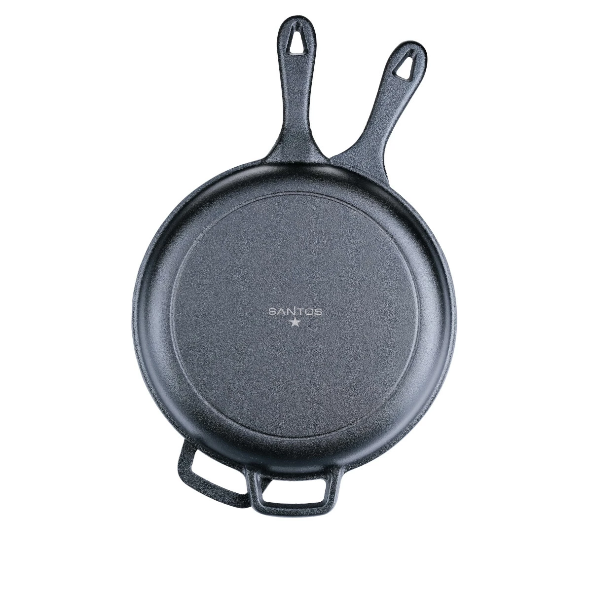 SANTOS Pfannenset 2-teilig Gusseisen, Ø 27 Cm 7 SANTOS Pfannenset 2-teilig Gusseisen, Ø 27 Cm – Bild 5
