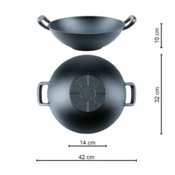 SANTOS Gusseisen Wok, Ø 32 Cm 17 SANTOS Gusseisen Wok, Ø 32 Cm -Santos Grills Verkaufsladen santos gusseisen wok 32 cm 4f26dc42e11a7997efbe731a7d6b2edf